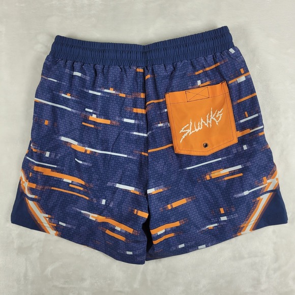 SLUNKS Volleyball Shorts Men's Medium Blue BVA Brea Volleyball Academy NWOT‎ - Picture 8 of 11